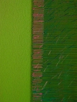 Grün, Öl auf Kupfer, 39 x 31cm, 2015